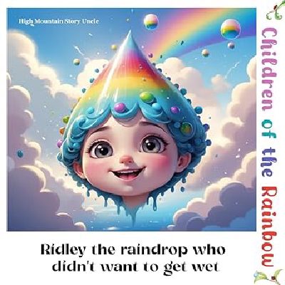 Ridley the raindrop who didn't want to get wet